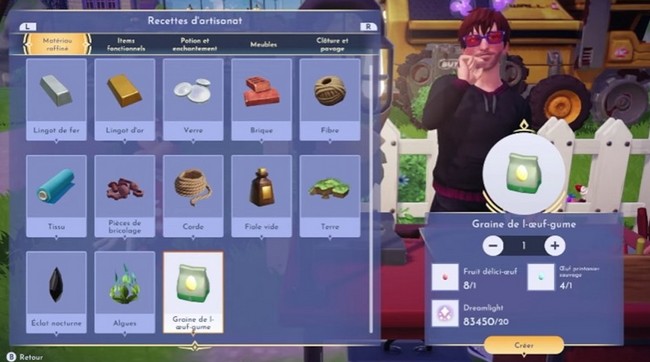 graines de l'oeuf-gume