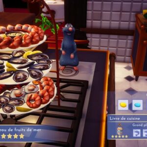 grand plateau de fruit de mer Disney Dreamlight Valley