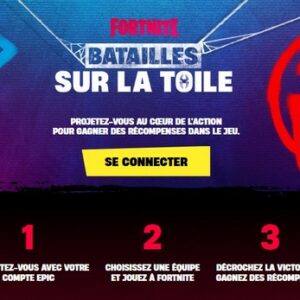 Batailles sur la Toile dans Fortnite
