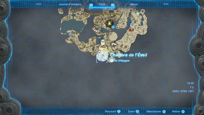 Chambre de l’Eveil