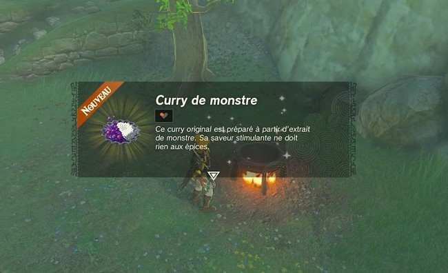Curry de monstre dans Zelda Tears of the Kingdom