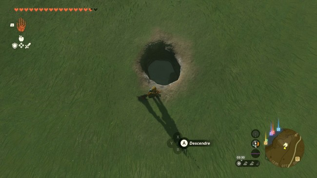 Emplacement Gant d’escalade-zelda tears of the kingdom