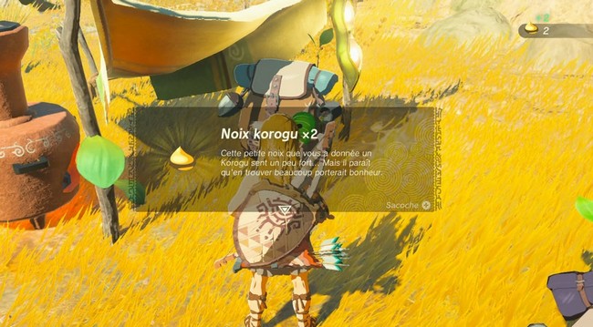 Emplacement Noix Korogu de l'île céleste du Prélude n°2-3-1