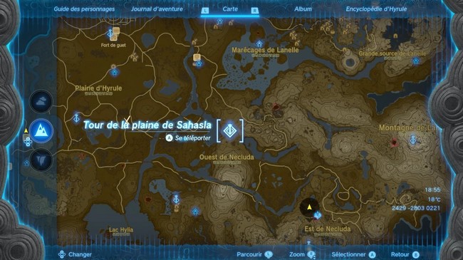 Emplacement Tour de la plaine de Sahasla