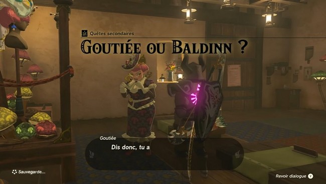 Goutiée ou Baldinn Zelda Tears of the Kingdom