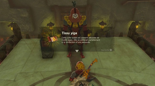 Tissu yiga pour rénover votre paravoile.