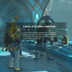 La lance d'écailles radieuse-Zelda Tears Of The Kingdom-3