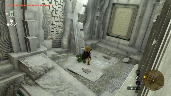 Le secret des vestiges circulaires Zelda Tears of the Kingdom