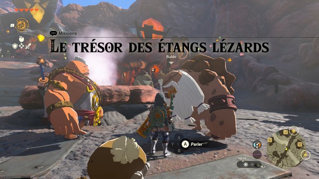 Le trésor des étangs lézards- Zelda Tears of the Kingdom-1