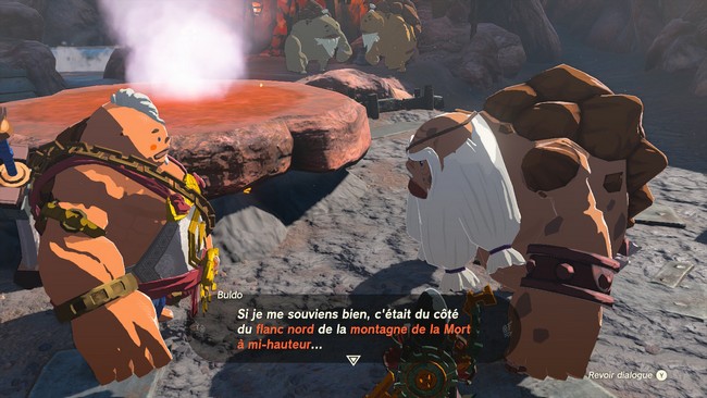 Le trésor des étangs lézards- Zelda Tears of the Kingdom