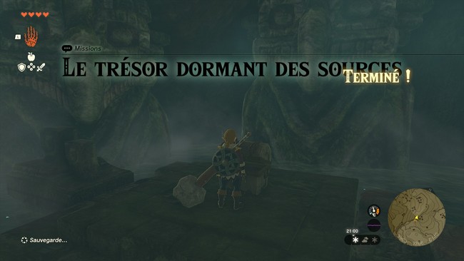 Le trésor dormant des sources-Zelda Tears Of The Kingdom