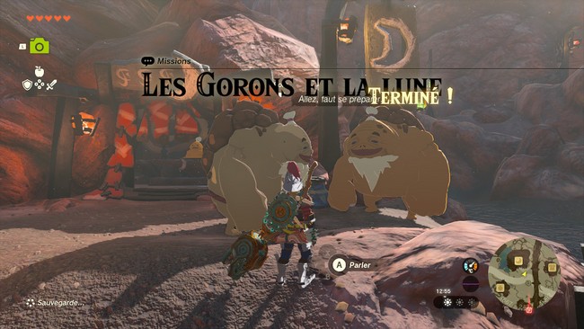 Les Gorons et la lune- Zelda Tears of the Kingdom