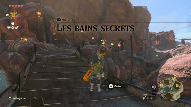 Les bains secrets Zelda Tears of the Kingdom