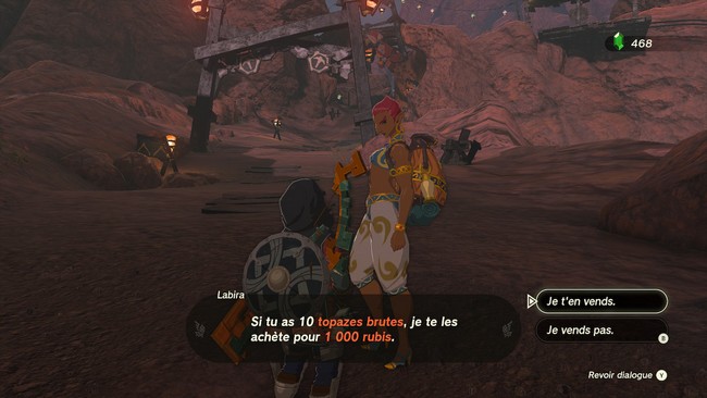 L’acheteuse d’ambre Zelda Tears of the Kingdom-3