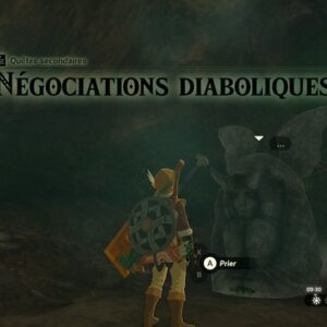 Négociations diaboliques Zelda Tears of the Kingdom