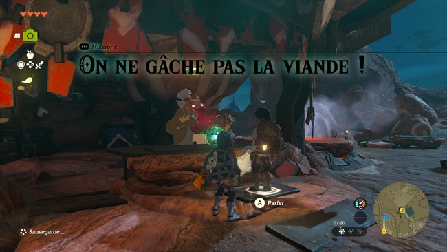 On ne gâche pas la viande Zelda Tears of the Kingdom-1
