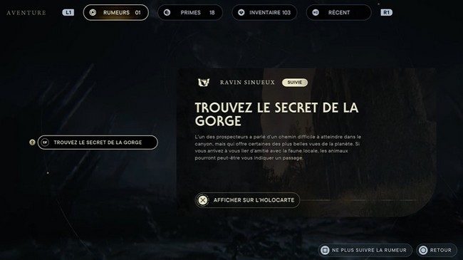 Solution Rumeur : Trouvez le secret de la gorge Star Wars Jedi Survivor