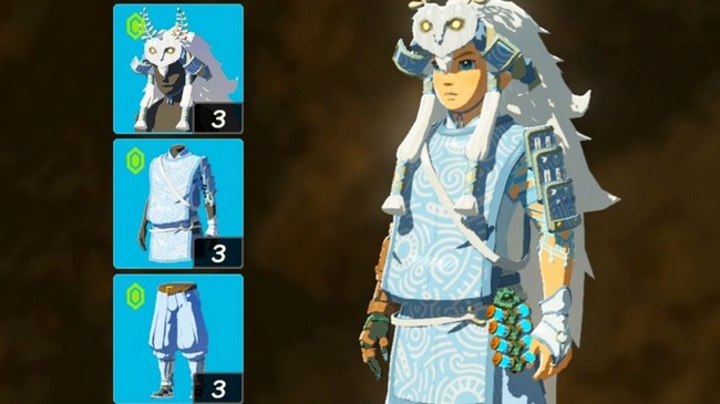 Tenue des esprits Zelda Tears of the Kingdom