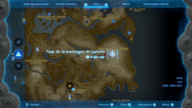 Tour de la montagne de Lanelle