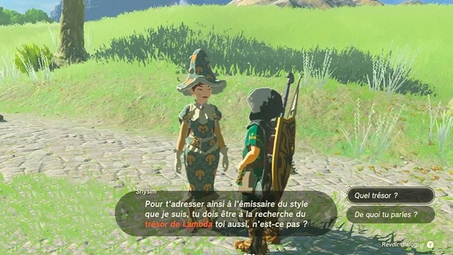 Emplacement Trésor de Lambda Zelda Tears of the Kingdom, comment ...