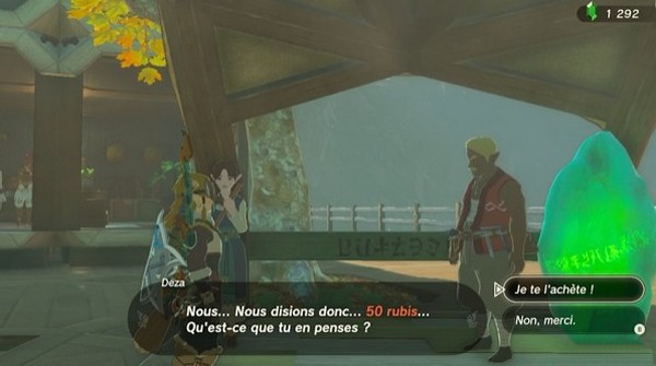 Un rocher à vendre Zelda Tears of the Kingdom-1