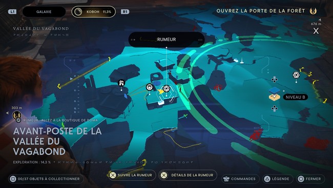 STAR WARS Jedi: Survivor boutique de Doma