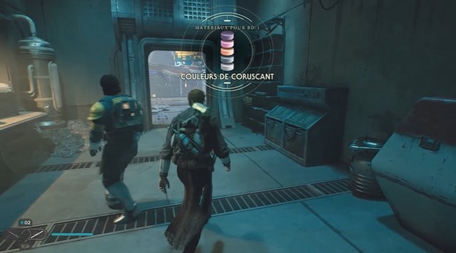 Emplacement coffre 1