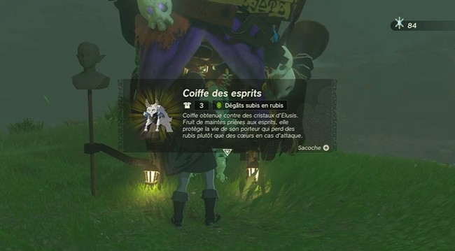 coiffe des esprits Zelda Tears of the Kingdom