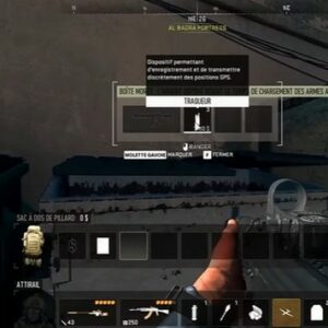 Récupérez les 3 traceurs dans la boite morte d'Al Bagra fortress