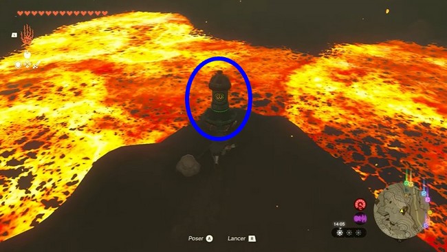 obtenir gigots de caillasse Zelda Tears of the Kingdom