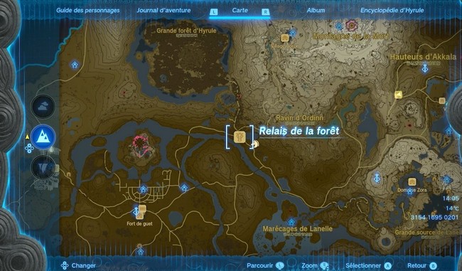 quête En quête d'un cristal d'Elusis dans Zelda Tears of the Kingdom