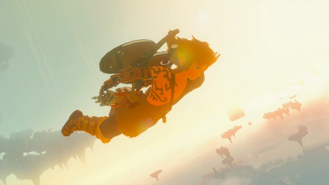 remonter au ciel dans Zelda Tears of the Kingdom