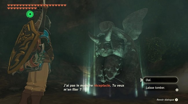 À quoi sert la statue du Diable dans Zelda Tears of the Kingdom