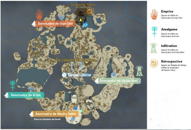 Île céleste du Prélude Zelda Tears of the Kingdom