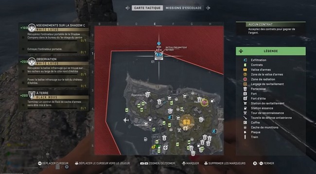 Emplacement de la balise infrarouge-DMZ