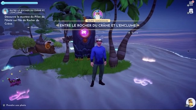 Entre le rocher du crane et l'enclume Disney Dreamlight Valley