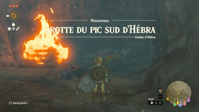 Grotte du pic sud d’Hébra