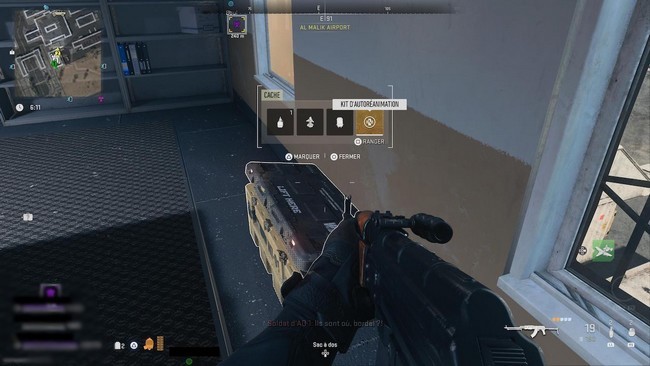 Kit d'autoréanimation