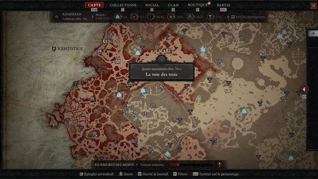 La Voie des Trois Diablo 4