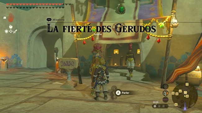 La fierté des Gerudos Zelda Tears of the Kingdom