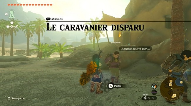 Le caravanier disparu- Zelda Tears of the Kingdom-1