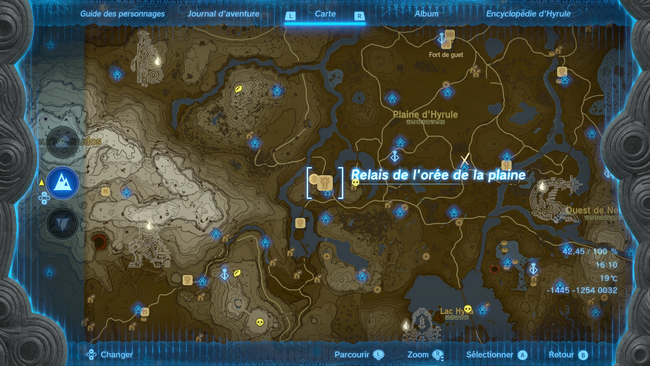 Les animaux de Tabos-Zelda Tears of the Kingdom