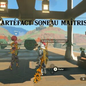 L’artéfact soneau maîtrisé-Zelda Tears of the Kingdom