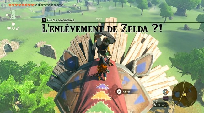 L’enlèvement de Zelda- zelda tears of the kingdom-3