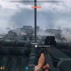 Posez la balise infrarouge sur le toit du château d'Ashika