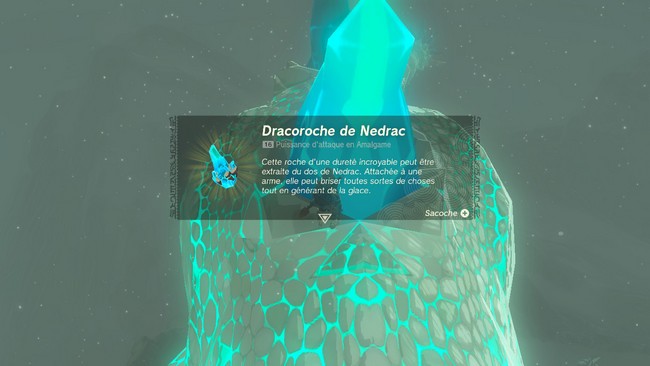 Nedrac Emplacement Nedrac Dragon de Glace Zelda Tears of the Kingdom: Trajet ...