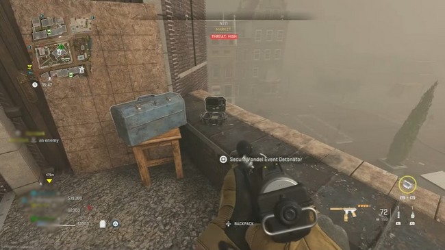 détonateur du marché de Vondel dans DMZ-1