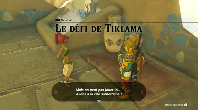 le Défi de Tiklama-Emplacement sixième orbe