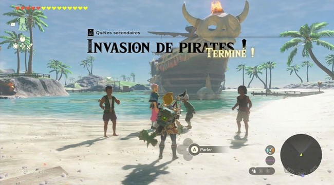 quête Invasion de pirate-Zelda Tears of the Kingdom-13