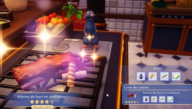 Aileron de Kart en confiserie - Disney Dreamlight Valley